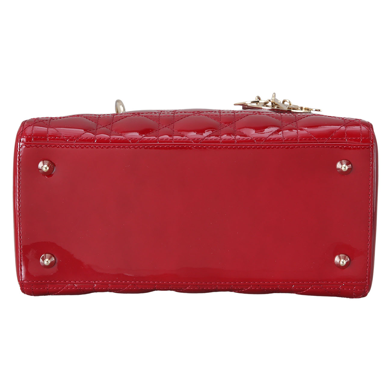 CHRISTIAN DIOR(USED)크리스찬디올 페이던트 레이디디올 미디움 백